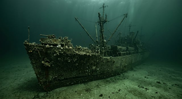 Artistic impression of the USS Algol