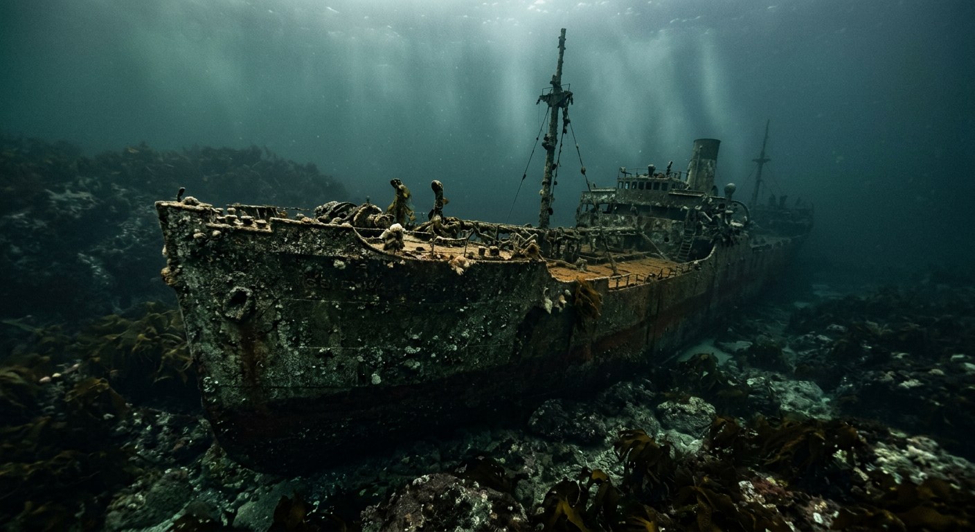 Artistic impression of the SS Lyman Stewart