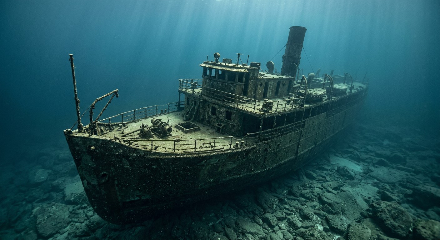 Artistic impression of the SS Manasoo