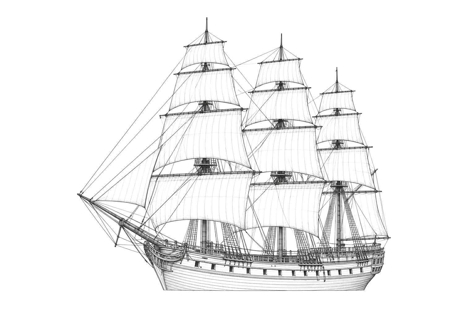 Engraved line drawing of the Kensington