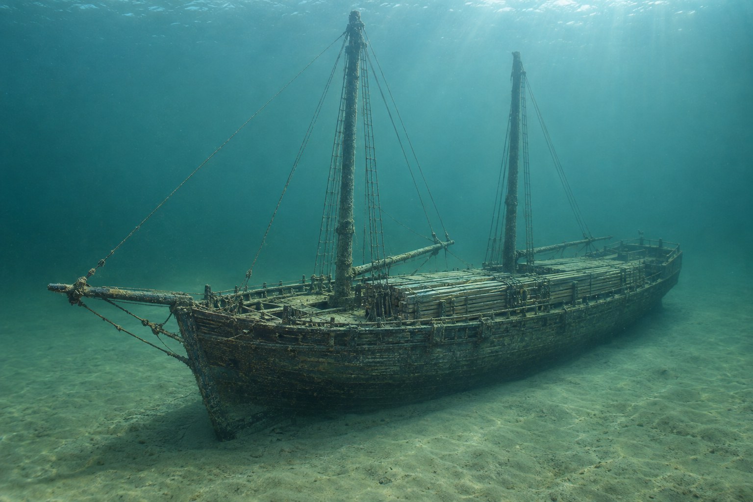 Artistic impression of the M. Courtwright