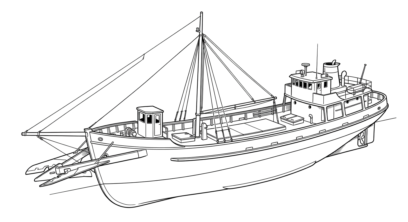 Engraved line drawing of the El Rey