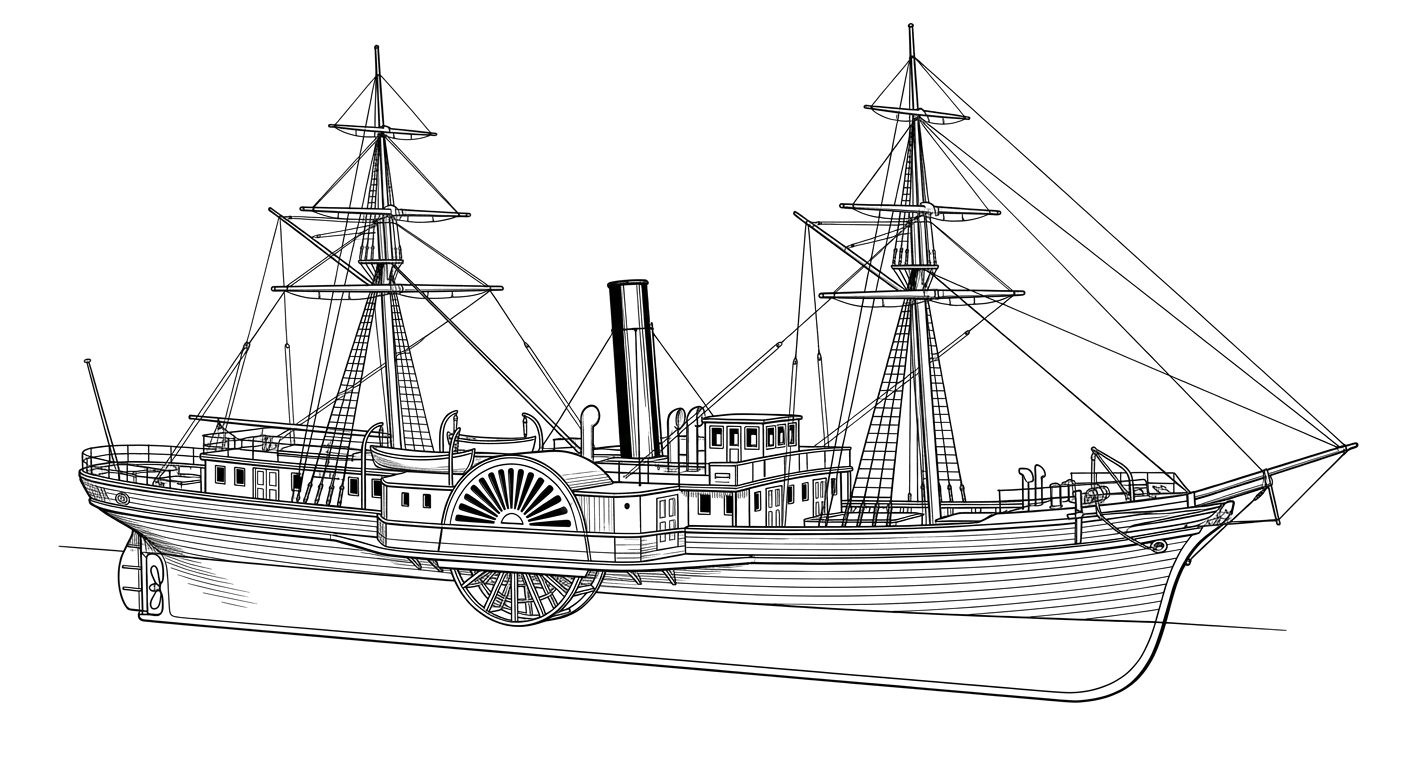 Engraved line drawing of the City of Richmond