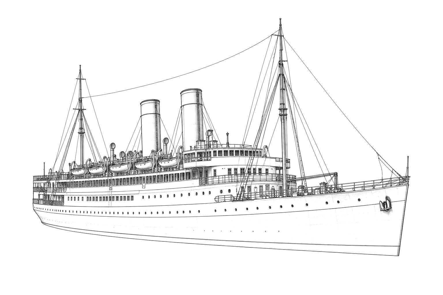 Engraved line drawing of the Harvard