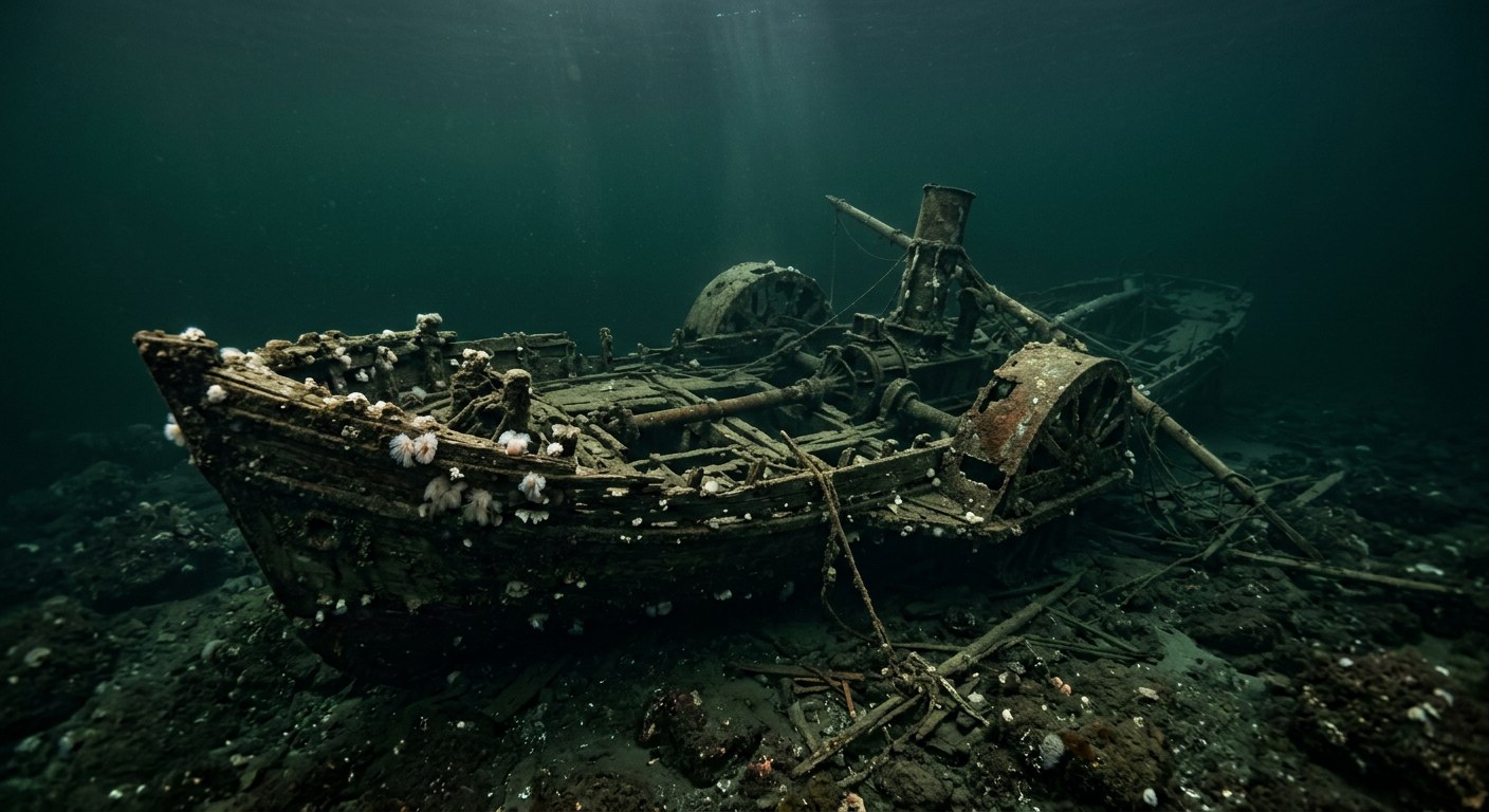 Artistic impression of the SS Beaver