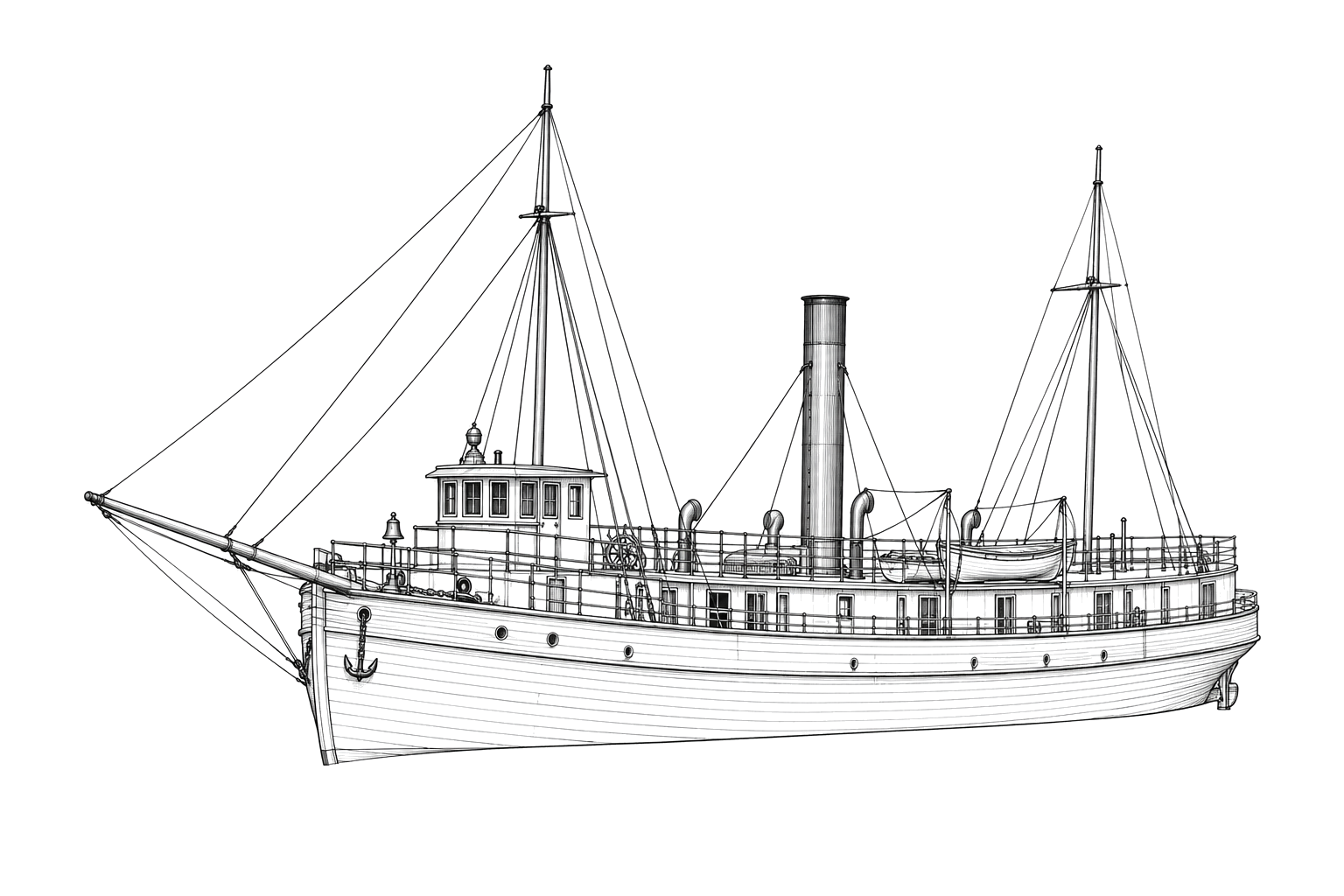 Engraved line drawing of the City of Madison