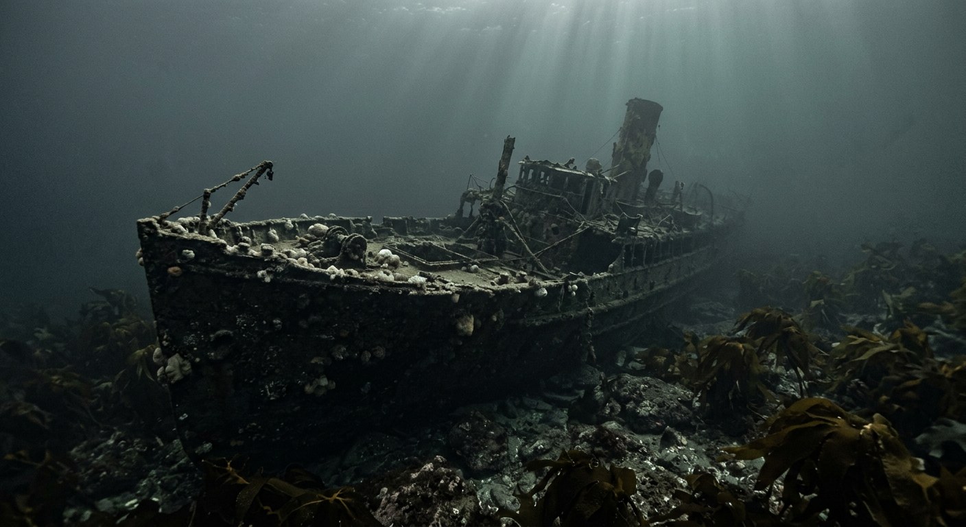 Artistic impression of the SS Northwestern