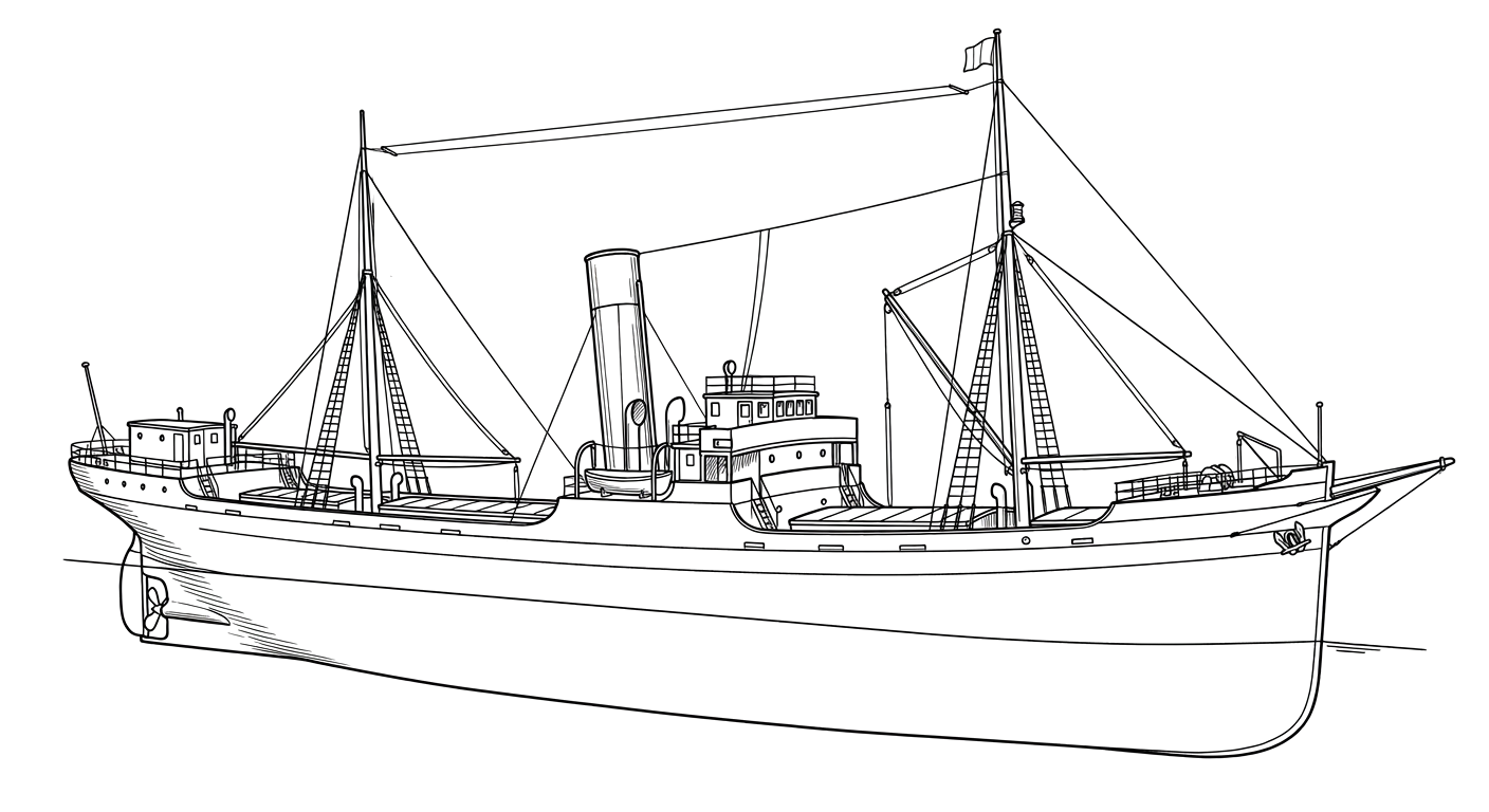 Engraved line drawing of the PLM 27