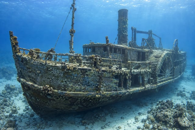 Artistic impression of the Harriet A. Weed