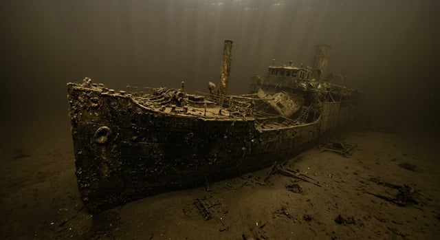 Artistic impression of the SS New Jersey