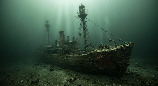 Artistic impression of the Light Vessel LV-51