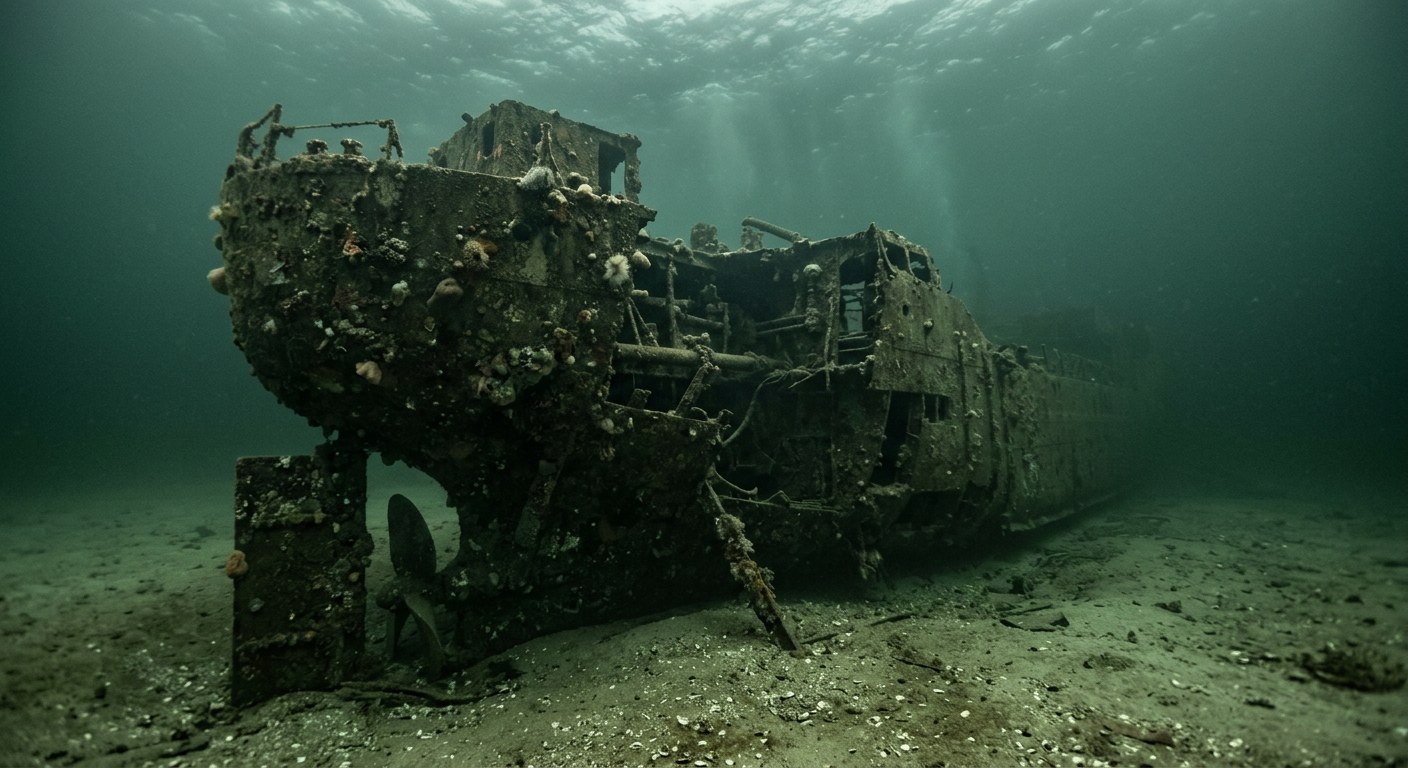 Artistic impression of the SS Pendleton