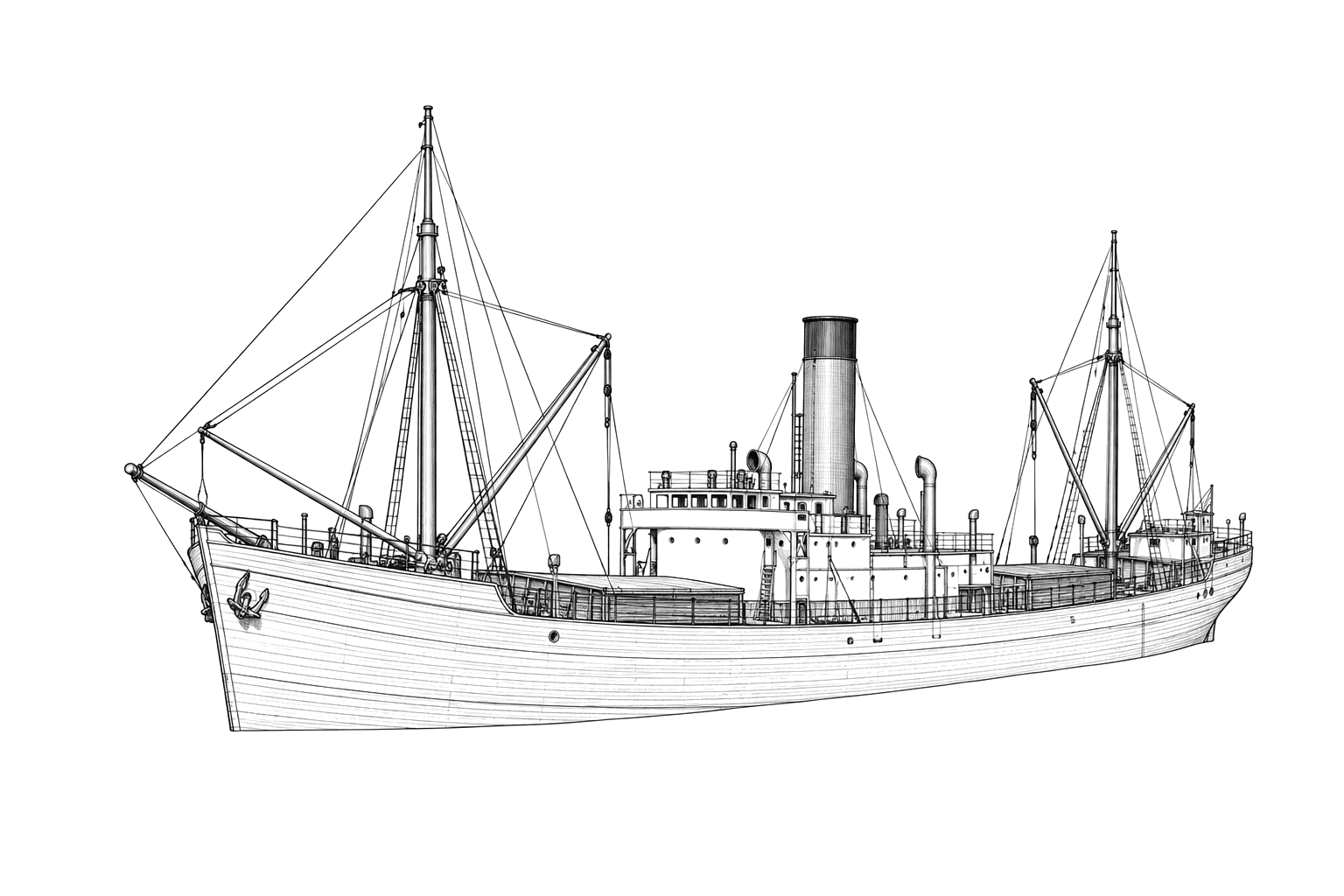 Engraved line drawing of the Bedminster