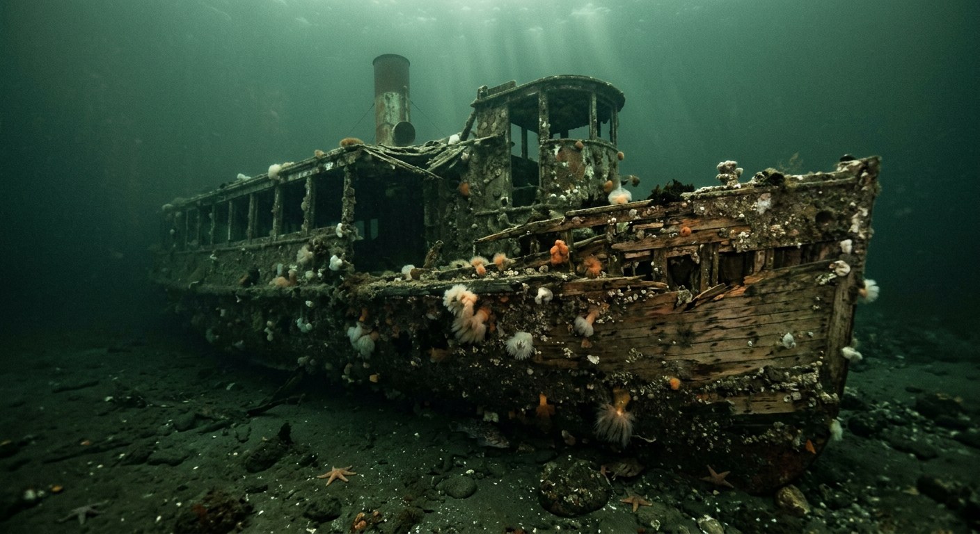 Artistic impression of the SS Kitsap