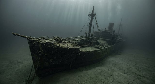 Artistic impression of the SS El Estero