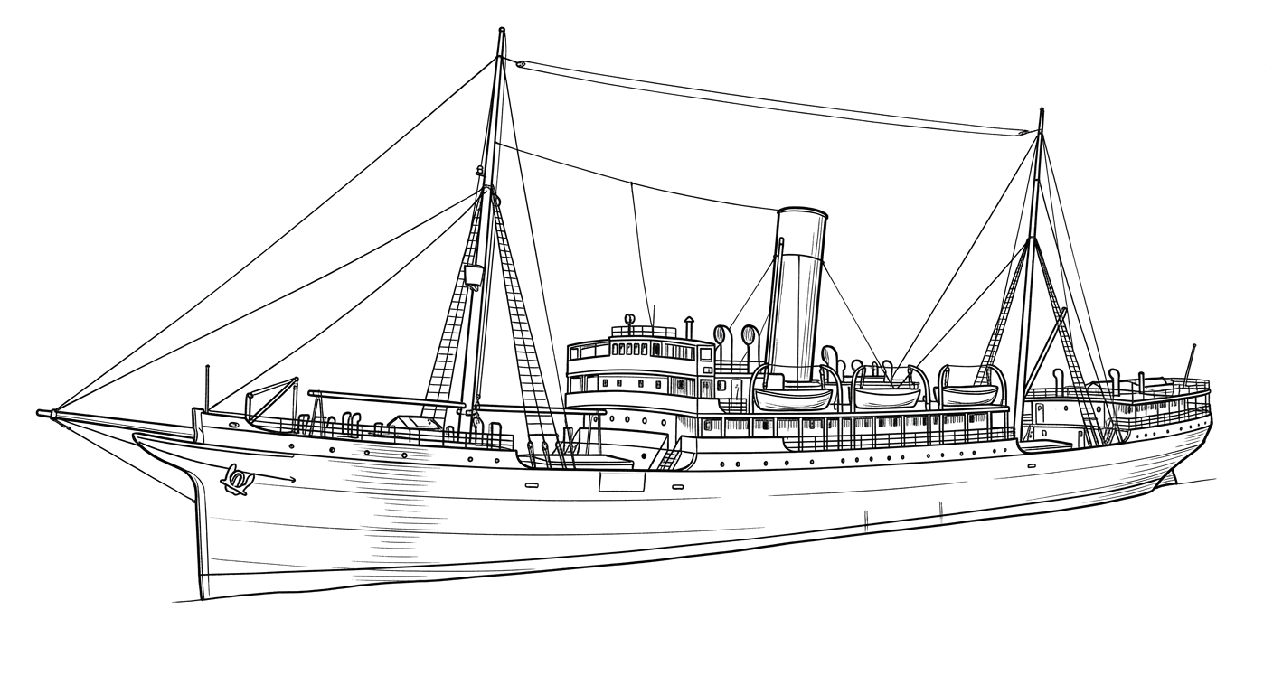 Engraved line drawing of the City of Atlanta