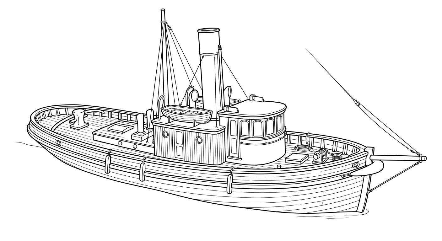 Engraved line drawing of the U.S. La Vallee