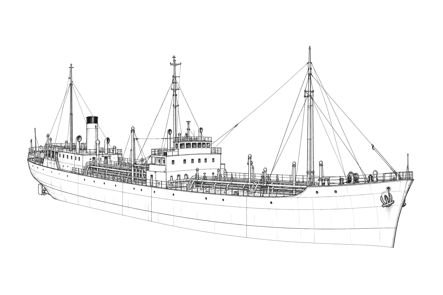 Engraved line drawing of the Chelsea
