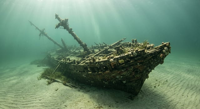 Artistic impression of the SS Savannah