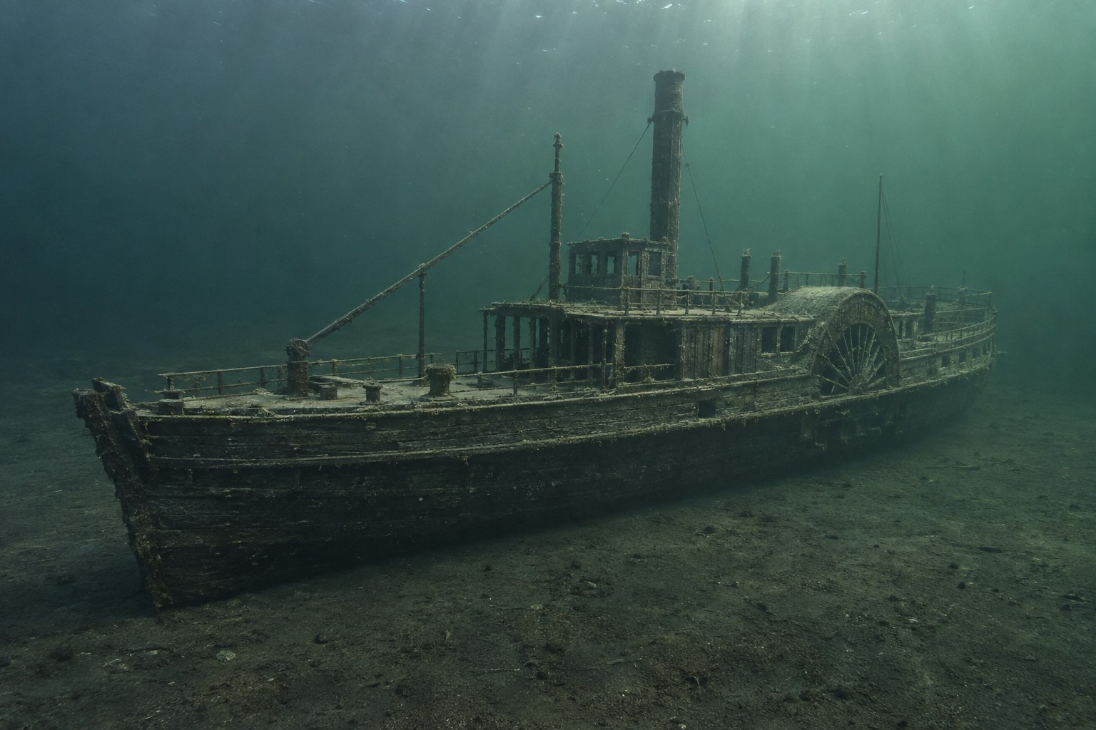 Artistic impression of the Benjamin Franklin