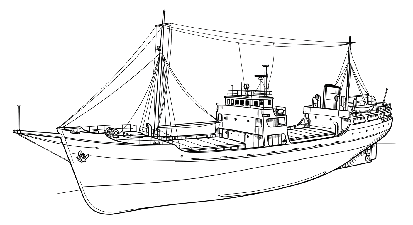 Engraved line drawing of the St. Jacques