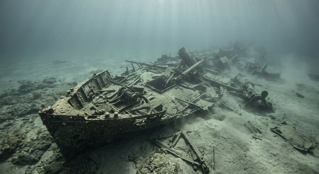 Artistic impression of the SS Hungarian