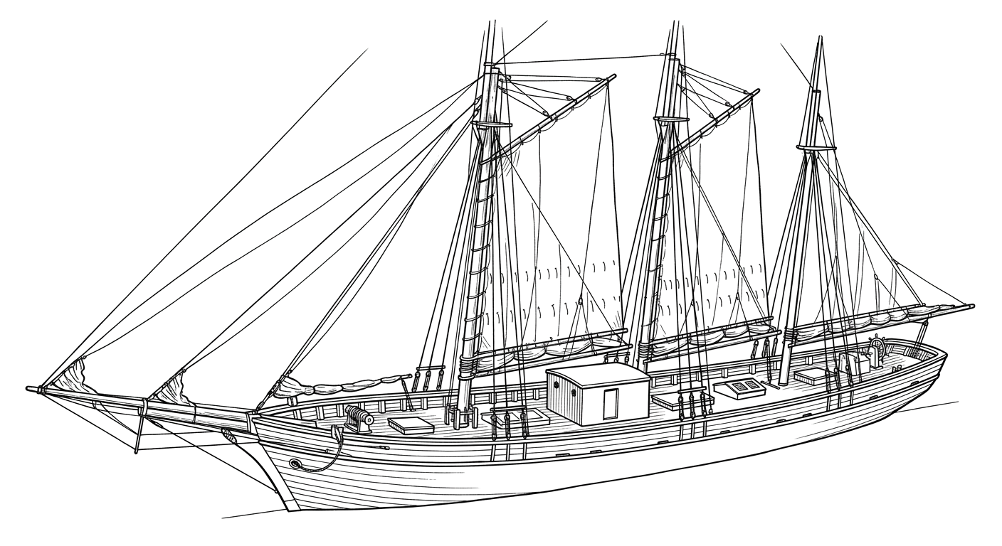 Engraved line drawing of the Mindanao