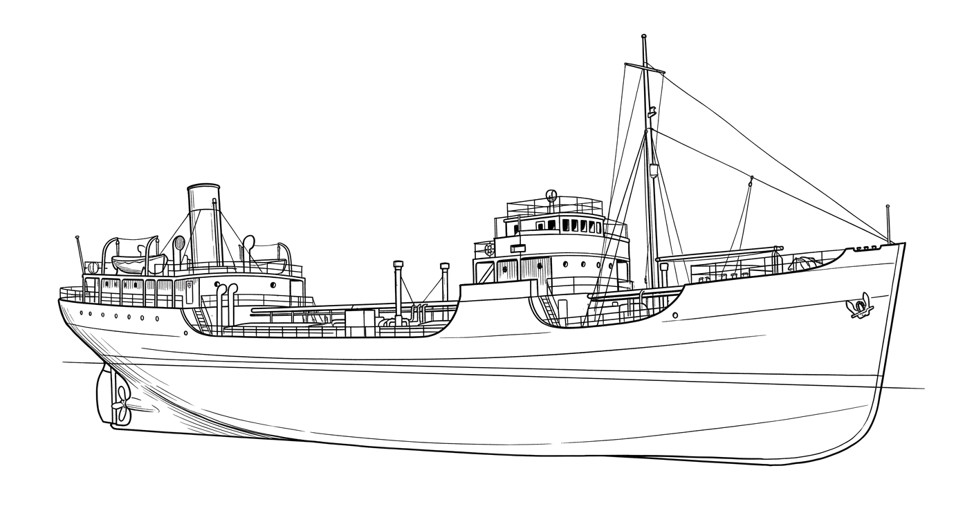 Engraved line drawing of the Pinthis