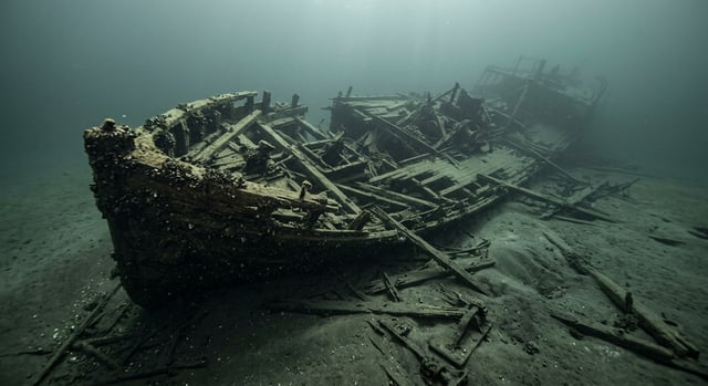 Artistic impression of the SS Florida
