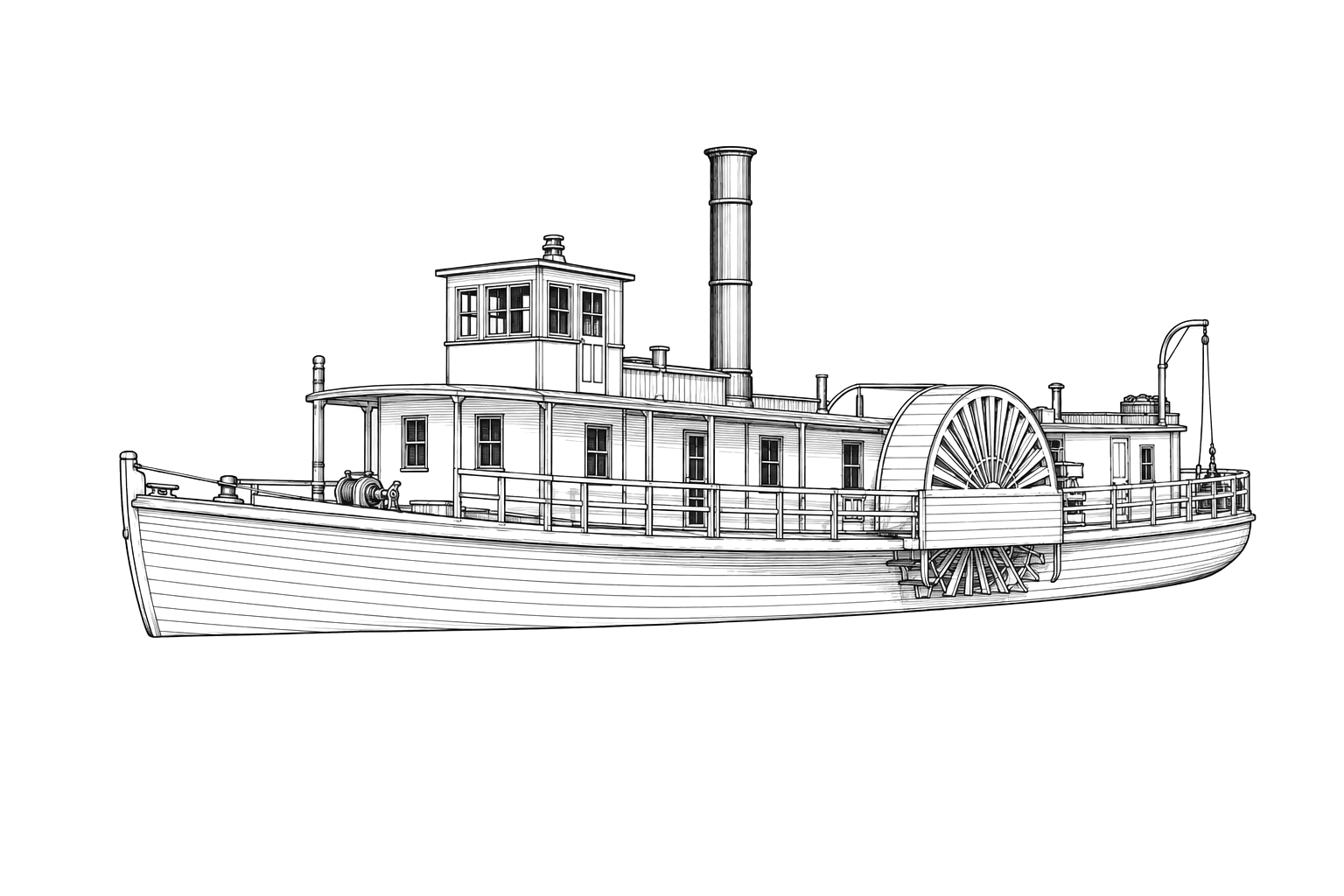 Engraved line drawing of the City of Ashland