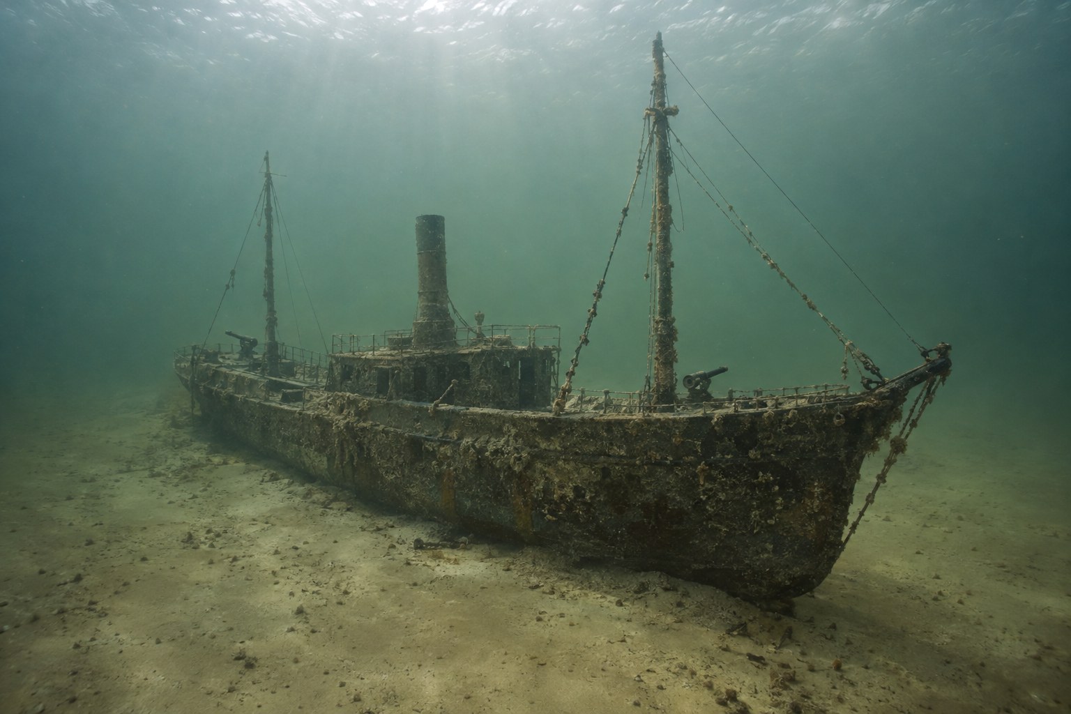 Artistic impression of the CSS Columbus