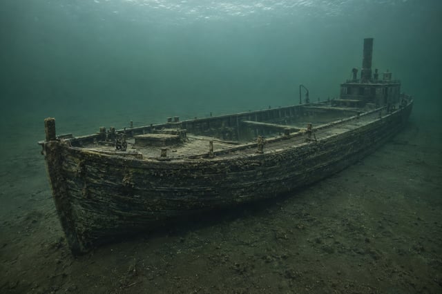 Artistic impression of the W.P. Thew