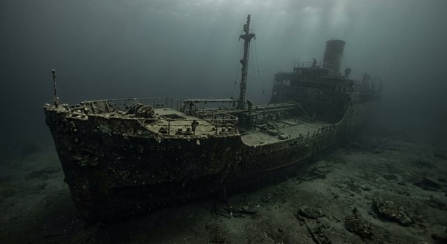 Artistic impression of the SS Zulia