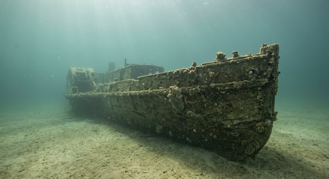 Artistic impression of the CSS Gaines