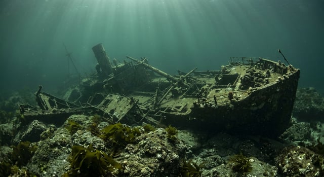 Artistic impression of the SS Ohioan