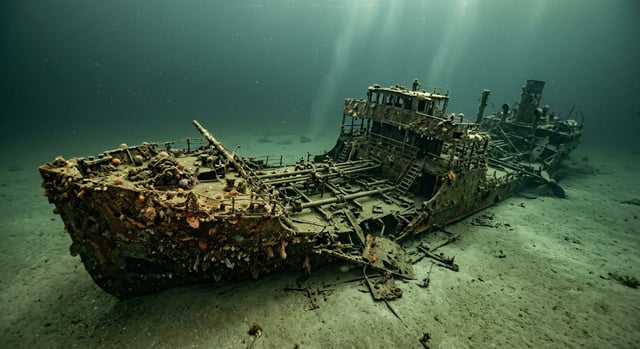 Artistic impression of the SS Persephone