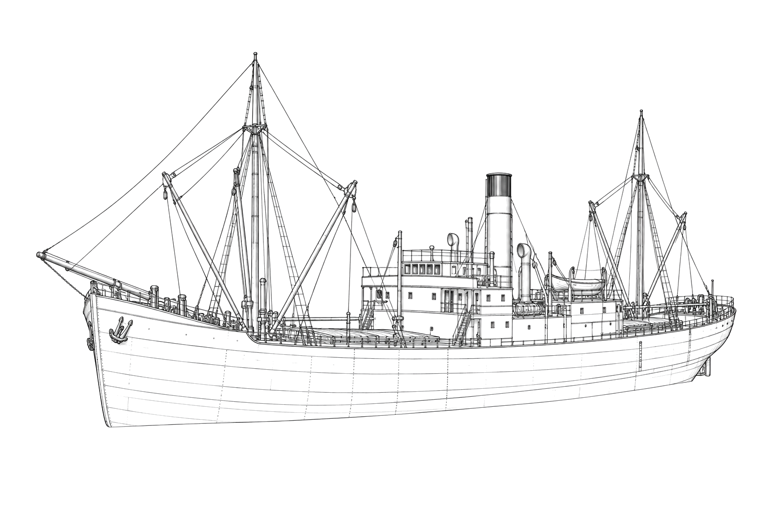 Engraved line drawing of the Bellbrook