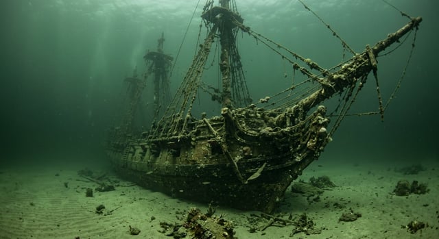 Artistic impression of the HMS Zebra