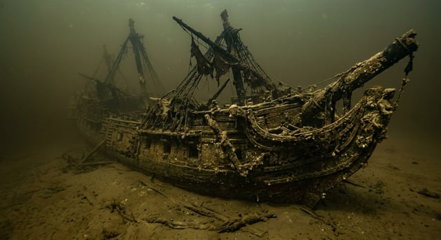 Artistic impression of the HMS Charon