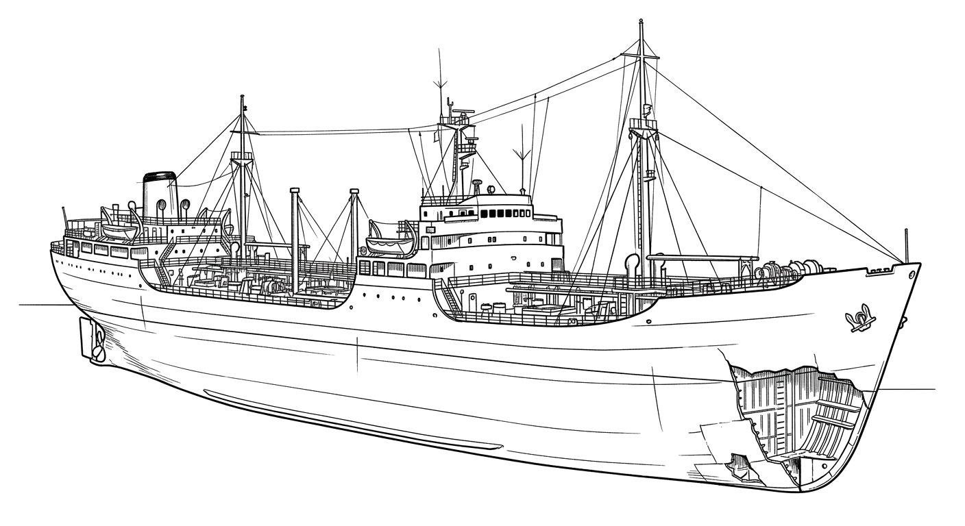 Engraved line drawing of the Stolt Dagali