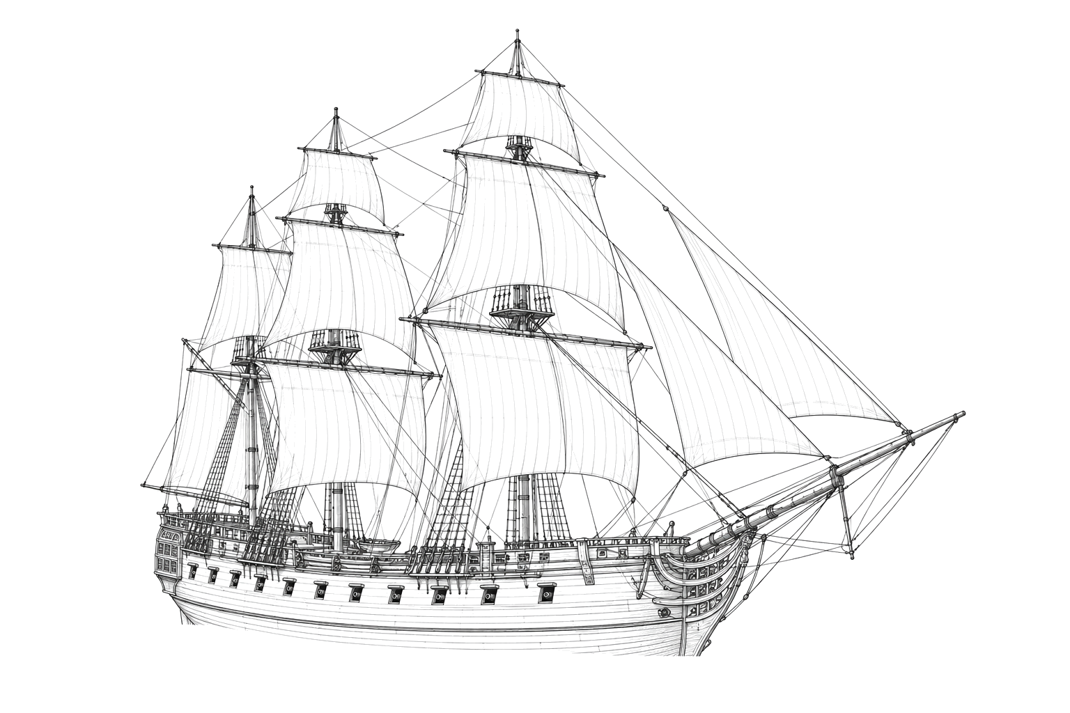 Engraved line drawing of the Sagunto