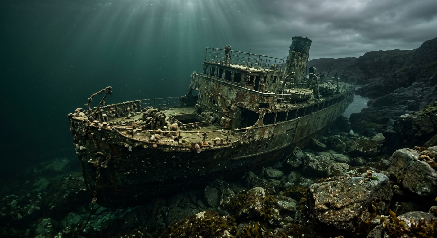 Artistic impression of the SS Kyle