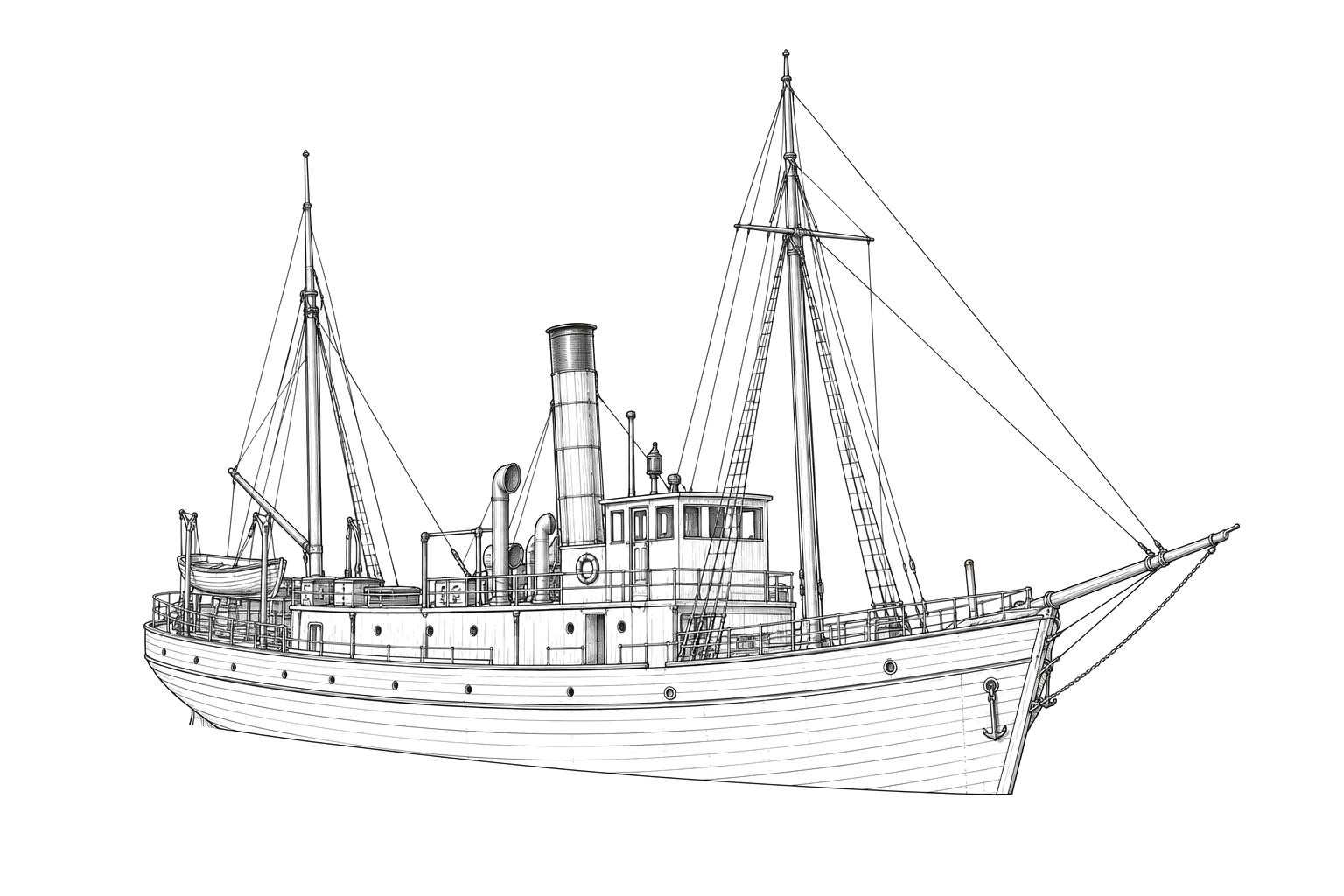 Engraved line drawing of the Observation