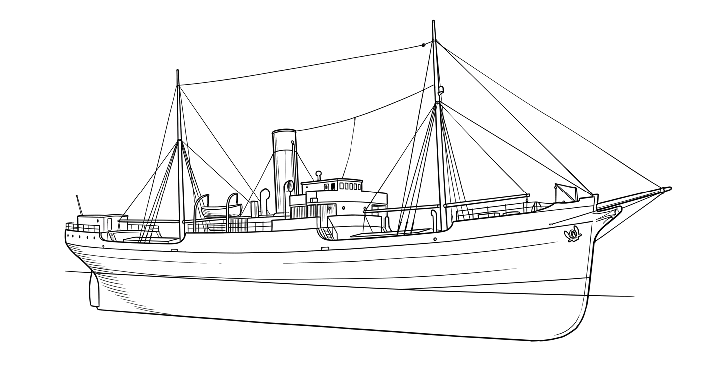 Engraved line drawing of the Caponka