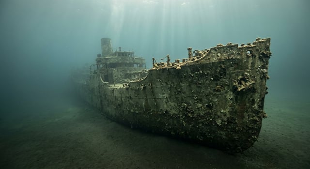 Artistic impression of the SS Selma
