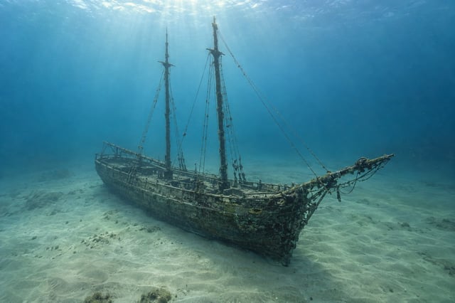 Artistic impression of the Mary E. Pindar