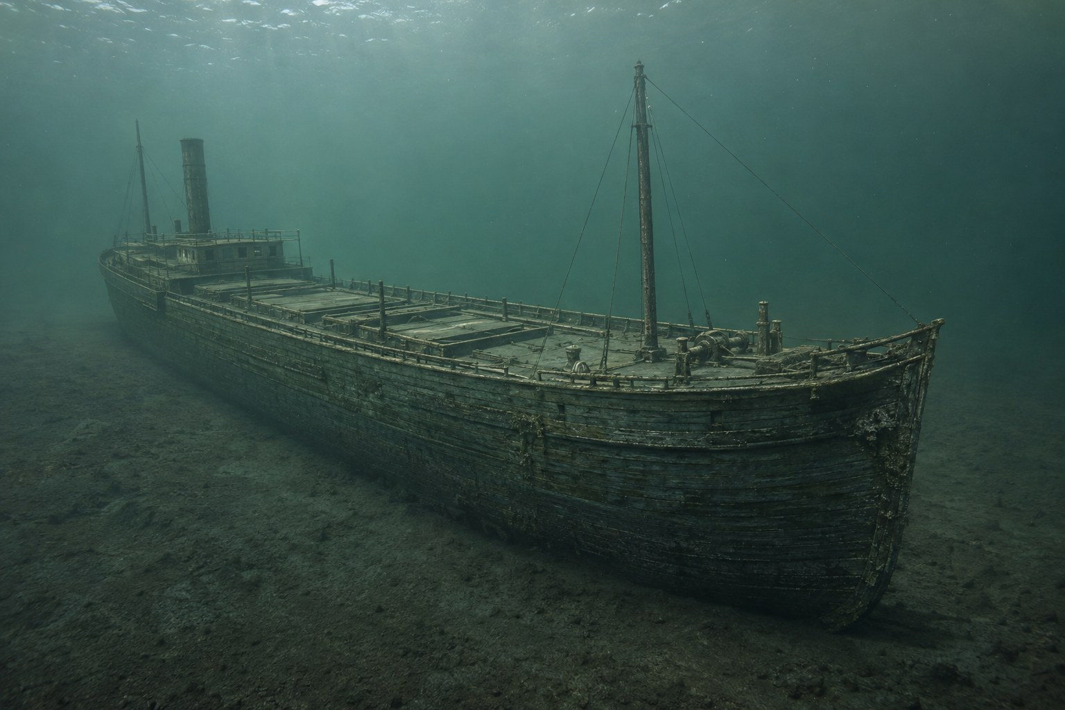 Artistic impression of the D.M. Wilson