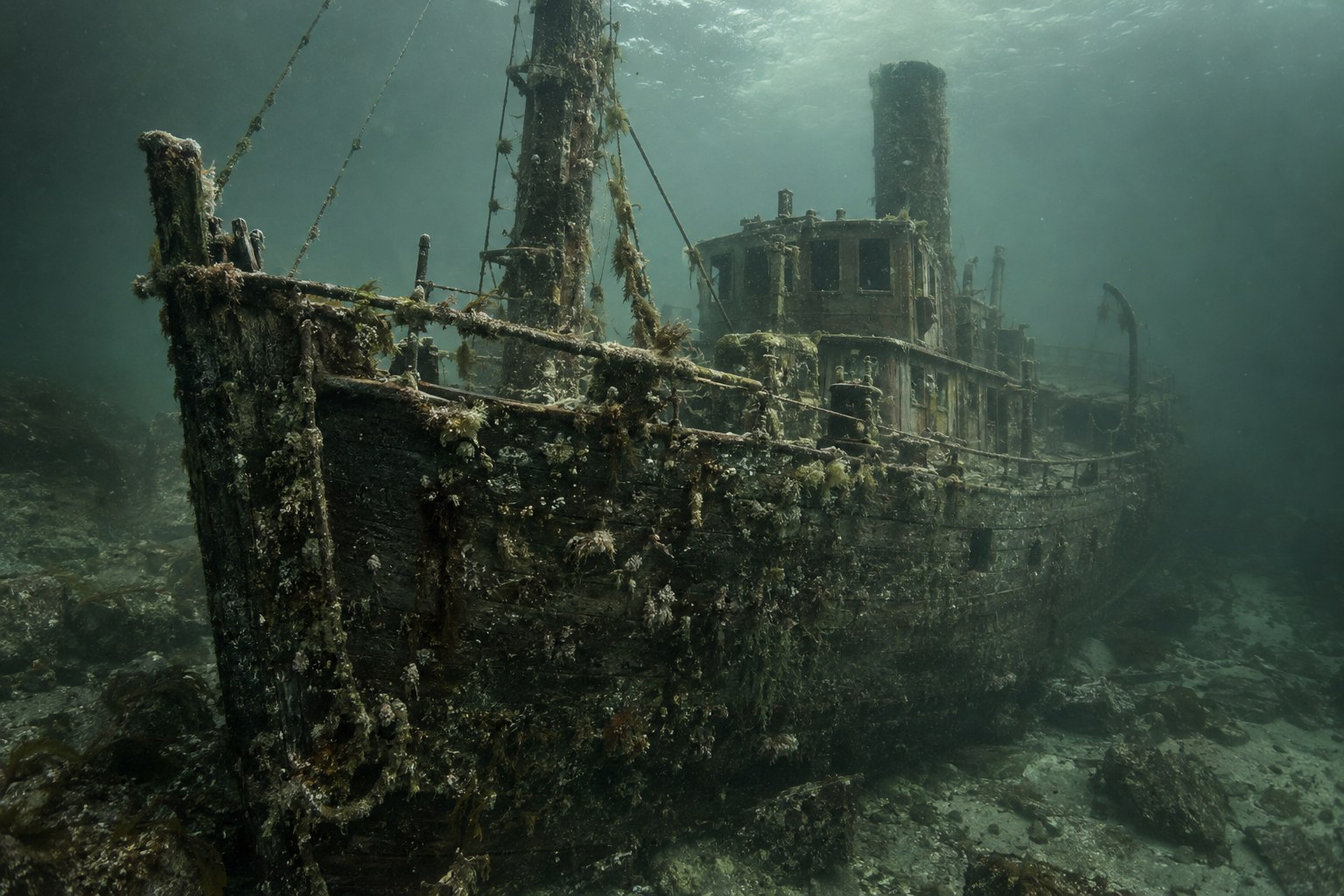 Artistic impression of the Mary D. Hume