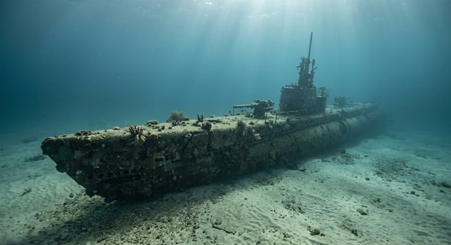 Artistic impression of the USS Tarpon