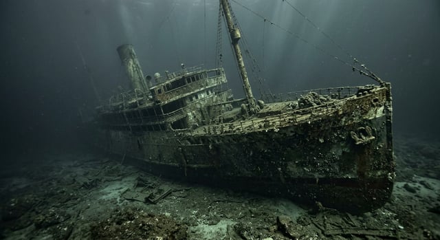 Artistic impression of the SS Princess Kathleen
